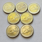 2 eur erik.eurot, 7 kol, Suomi, circ - pikkukuva 2