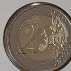 Suomi 2€ 2009 vuosiluvussa 2 ja 9 pieni valu vika - pikkukuva 1