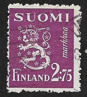 Yleismerkki 2,75 1930 (LAPE 230) O= roso