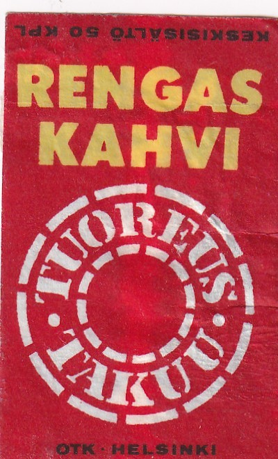 Rengas kahvi , Tuoreus Takuu     b601