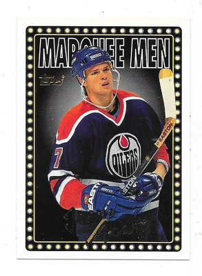1995-96 Topps Marquee Men #17 Jason Arnott , Edmonton Oilers
