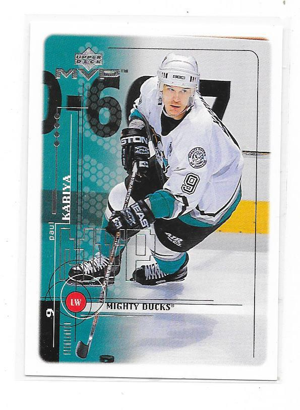 1998-99 UD MVP #1 Paul Kariya Anaheim Ducks
