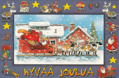 MAURI KUNNAS - PUKKI LÄHDÖSSÄ JAKAMAAN LAHJOJA - 3