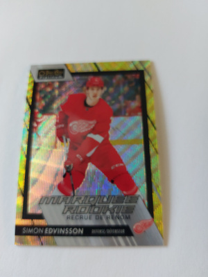 23-24 OPC Platinum Neon Yellow Surge #220 Simon Edvinsson MR