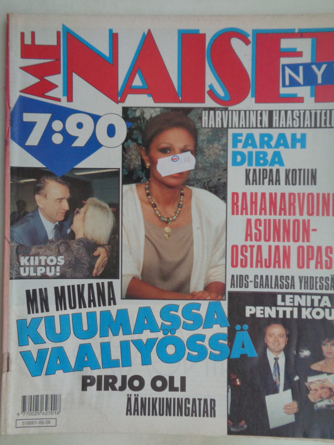 Me Naiset Nro 6/1988 (24.2)