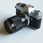 Canon FT QL kamera + Canon FD 135 mm. + ym.postikuluineen. - pikkukuva 4