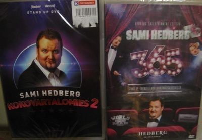 SAMI HEDBERG DVD X 2 UUSI