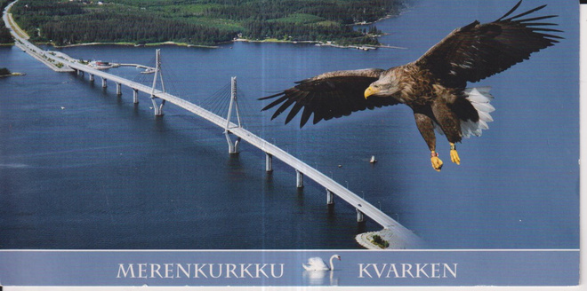 Raippaluoto, Merenkurkku, Kvarken,  monikuvakortti   ,  e25