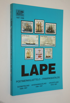 LaPe postimerkkiluettelo n:o 60 : 1997-1998