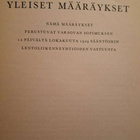 YLEISET MÄÄRÄYKSET MATKUST, MATKATAV, RAHDIN KULJ KOSK - pikkukuva 2