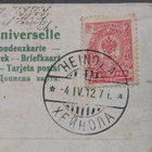 Saksal.taidekortti, kulk. Heinola - Koski H.l. 1912 - pikkukuva 3