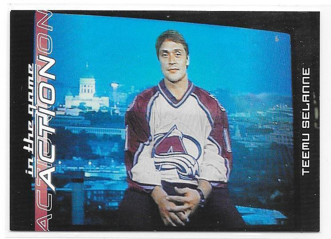 2003-04 ITG Action #172 Teemu Selänne Colorado Avalanche