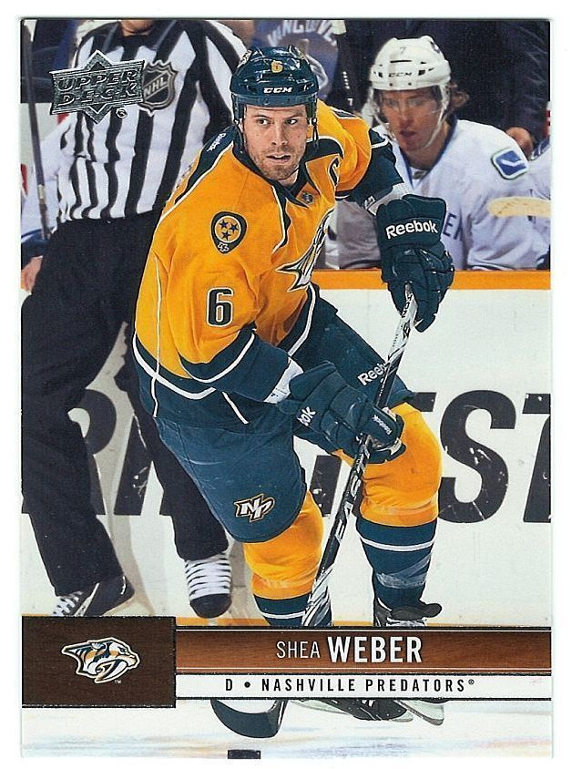12-13 Upper Deck #98 Shea Weber