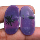 Tsaroiitti pari 34.70 karaattia rahka purppura / violetti - pikkukuva 2