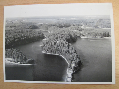 VANHA Postikortti Punkaharju 1950-luku