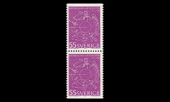 Ruotsi 713DD ** Musiikkiakatemia 200v (1971)