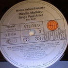 MIREILLE MATHIEU  ::  SINGS PAUL ANKA :: VINYYLI LP    1979 - pikkukuva 5