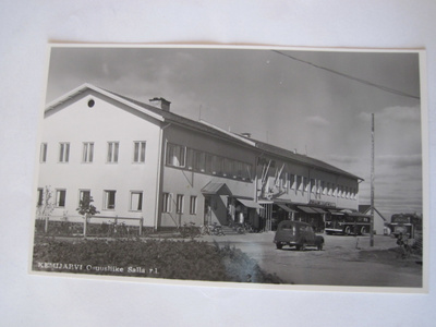 Postikortti Kemijärvi Lappi 1950-luku Alkup.Mallikappale