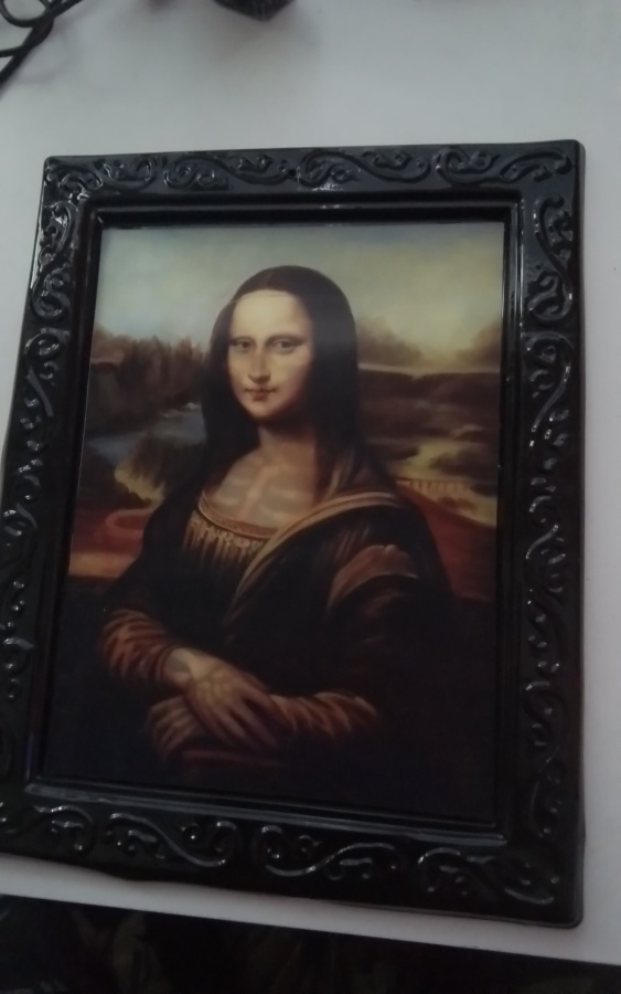 Myydään 3D tauku mona Lisa