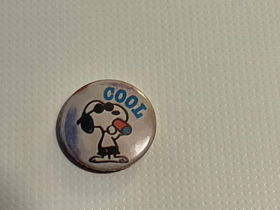 Vintage Snoopy rintamerkki
