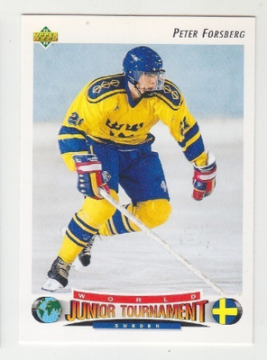 Peter Forsberg 92-93  UD