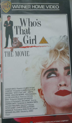 Who's that girl vhs