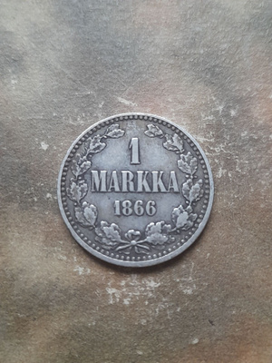 1 markka 1866