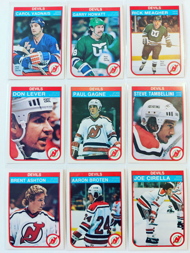 82-83 Opc - New Jersey Devils 12kpl