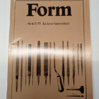 FORM 1977 vuosikerta 5 lehteä - pikkukuva 3