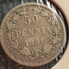 50 PENNIÄ pari v.1890 ja 1891 - pikkukuva 5