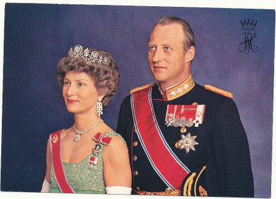 Norjan Kuningas Harald ja Kuningatar Sonja