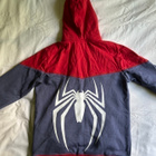 MARVEL punainen/harmaa Spider-Man vetoketjuhuppari, koko S - pikkukuva 4