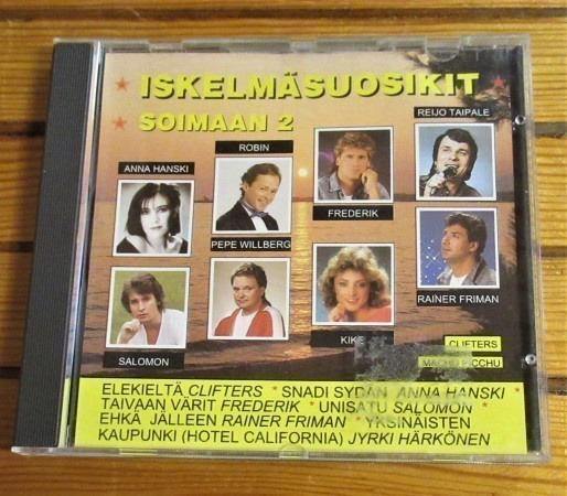 ISKELMÄSUOSIKIT SOIMAAN 2 (CD), mm. Salomon, PEPE WILLBERG
