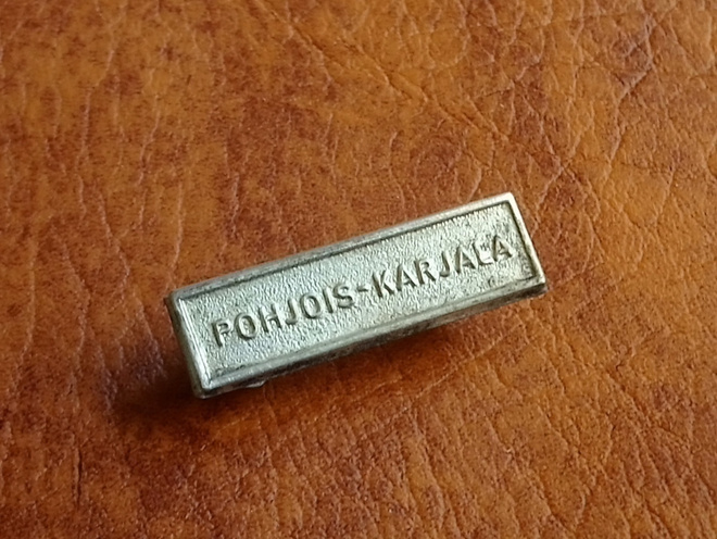 Talvisodan muistomitalin solki, Pohjois-Karjala.