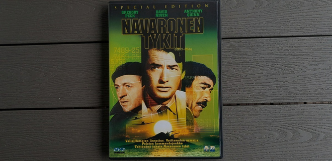 DVD: Navaronen Tykit (Gregory Peck, Anthony Quinn 1961/2003)