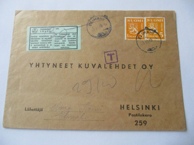 1953 Elimäki lunastuskuori