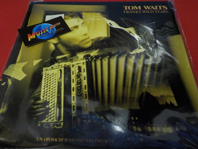 TOM WAITS - FRANKS WILD YEARS EX+/EX+ LP