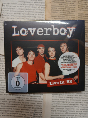 Loverboy - Live in '82 (UUSI CD + Blu-ray)