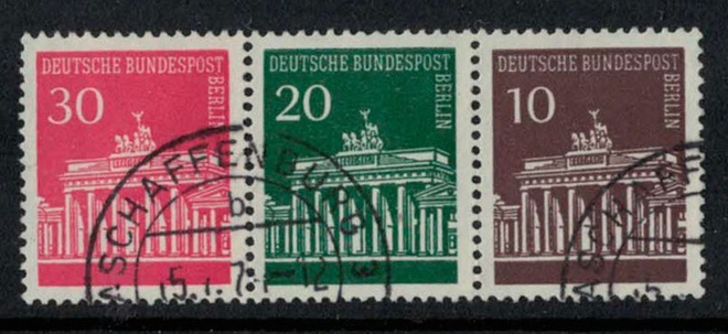Berlin vihkomerkit Mi W43 o