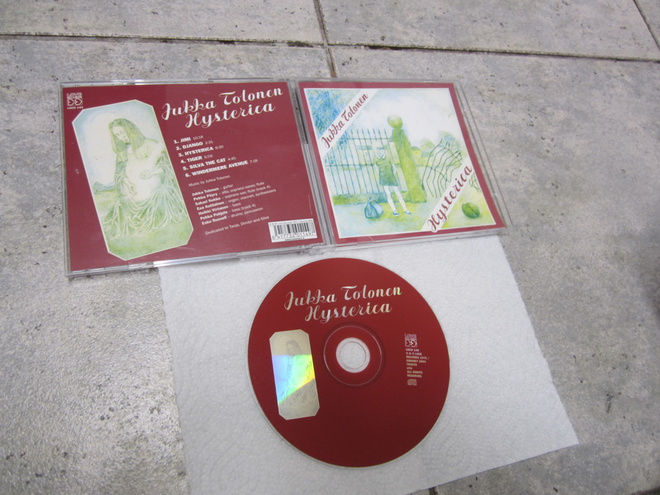JUKKA TOLONEN - HYSTERICA  -uudenverr cd