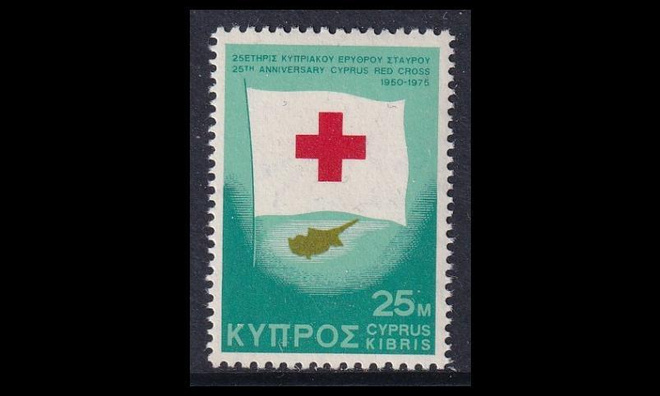 Kypros 429 ** Punainen Risti (1975)