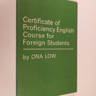 Ona Low : Certificate of Proficiency English Course for F... - pikkukuva 1