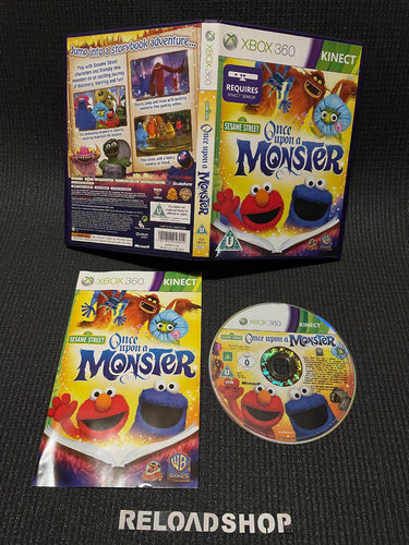 Sesame Street Once Upon a Monster XBOX 360 - CiB