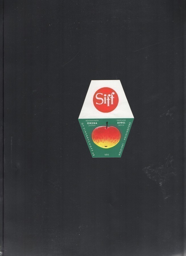 Sinebrychoff SIFF OMENA JUOMA Etiketti