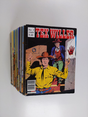 Tex Willer vuosikerta 1989 (1-16)