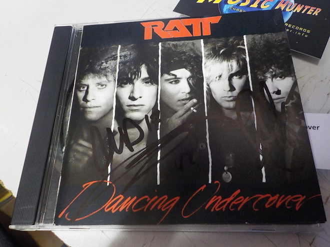 RATT - DANCING UNDERCOVER CD KOLMELLA NIMMARILLA