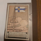Lippu aiheinen vaakuna kortti - pikkukuva 1