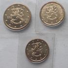 Suomi 10c,20c,50c, v. 2002, unc - pikkukuva 2