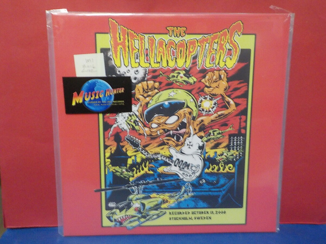 THE HELLACOPTERS - RECORDED OCTOBER 13 2008 STOCKHOLM SWE LP