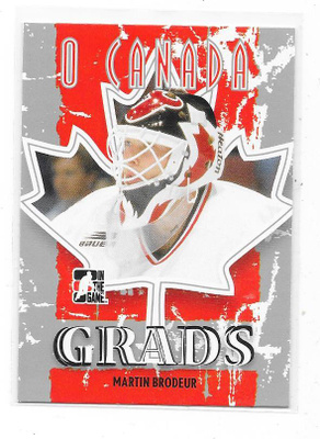 2006 ITG O`Canada #64 Martin Brodeur , Canada MV